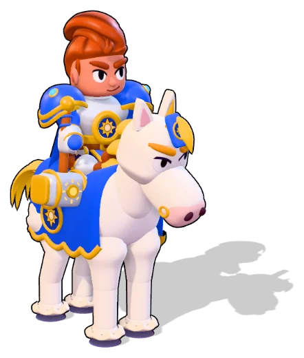 Caballo con barda de la Alianza